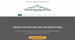 Desktop Screenshot of cascadebuildingservices.com