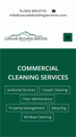 Mobile Screenshot of cascadebuildingservices.com